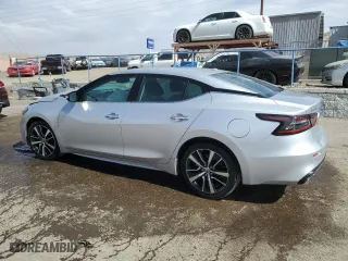 2022 Nissan Maxima SV with VIN 1N4AA6CV4NC505837, listed as a Copart auction lot 48062525 with 39,616 mi miles and Salvage Title. Bid and sale history available at carsss.com. Image 2.