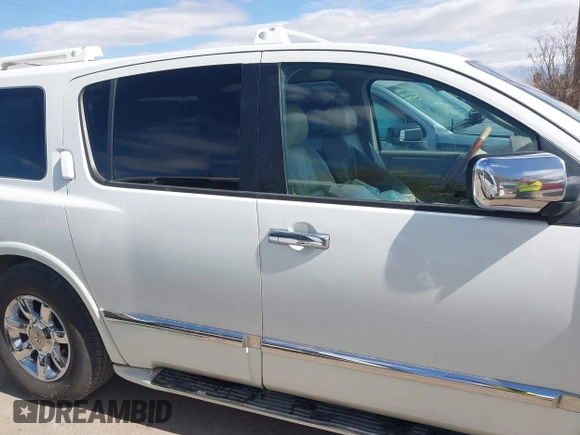 2006 Infiniti QX56 with VIN 5N3AA08C96N809110, listed as a IAAI auction lot 41559615 with 295,270 mi miles. Bid and sale history available at carsss.com. Image 12.