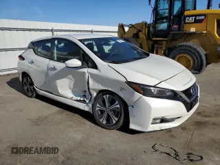 2020 Nissan LEAF SV Plus z VIN 1N4BZ1CP2LC307711, wystawiony jako Copart lot #55229505 z przebiegiem 42 467 mil mil oraz Szkody całkowita. Historia ofert i sprzedaży dostępna na DreamBid. Obrazek 4.