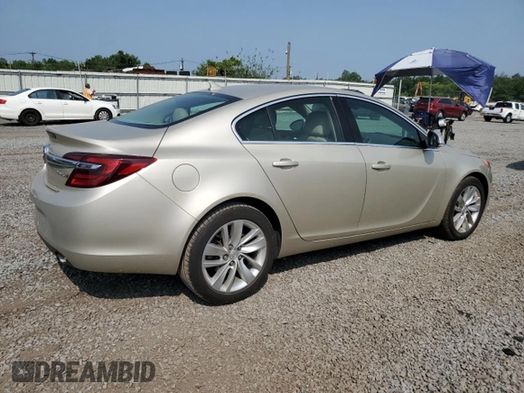 2014 Buick Regal with VIN 2G4GK5EX8E9182311, listed as a Copart auction lot 59602125 with 98,860 mi miles and Salvage title. Bid and sale history available at DreamBid. Image 3.