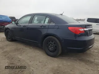 2014 Chrysler 200 LX with VIN 1C3CCBAG1EN152315, listed as a Copart auction lot 88382725 with 122,143 mi miles and Salvage Title. Bid and sale history available at carsss.com. Image 2.