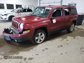 2012 Jeep Patriot Latitude with VIN 1C4NJRFB0CD658396, listed as a Copart auction lot 50601405 with 84,450 mi miles and Salvage Title. Bid and sale history available at carsss.com. Image 1.