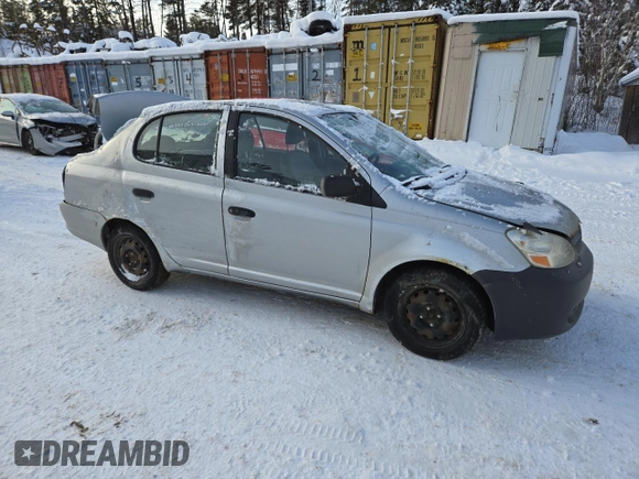 2005 Toyota ECHO with VIN JTDBT123850349590, listed as a Copart auction lot 85655324 with Not Provided miles and Salvage Title. Bid and sale history available at carsss.com. Image 4.