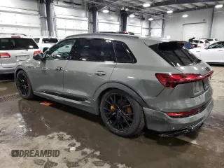 2022 Audi e-tron Chronos with VIN WA1VABGE3NB024606, listed as a Copart auction lot 52673093 with 9,129 mi miles. Bid and sale history available at carsss.com. Image 2.