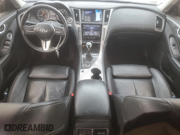 2018 Infiniti Q50 Sport z VIN JN1EV7AP5JM358123, wystawiony jako Copart lot #55940025 z przebiegiem 81 503 mil mil oraz Szkoda całkowita • Salvage title. Historia ofert i sprzedaży dostępna na DreamBid. Obrazek 8.