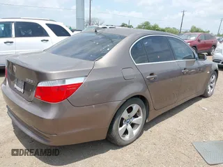 2006 BMW 5 Series 525i with VIN WBANE53586B992314, listed as a IAAI auction lot 42142051 with 146,980 mi miles and . Bid and sale history available at carsss.com. Image 4.