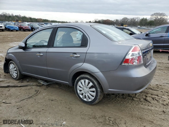 2009 Chevrolet Aveo LT w/2LT with VIN KL1TG56E29B395364, listed as a Copart auction lot 85162004 with 166,094 mi miles and Salvage Title. Bid and sale history available at carsss.com. Image 2.