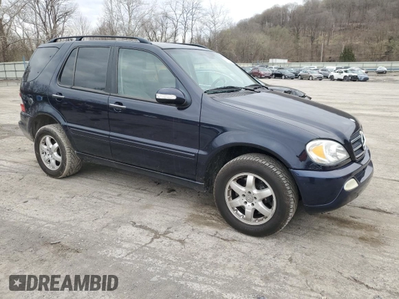 2002 Mercedes-Benz M-Class with VIN 4JGAB75E12A316799, listed as a Copart auction lot 51970785 with 176,915 mi miles and Salvage Title. Bid and sale history available at carsss.com. Image 4.
