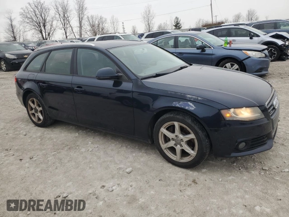 2009 Audi A4 2.0T Prem with VIN WAUVF78K69A175716, listed as a Copart auction lot 83995054 with 115,300 mi miles and Clean Title. Bid and sale history available at carsss.com. Image 4.