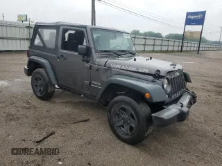 2016 Jeep Wrangler Sport with VIN 1C4AJWAGXGL339275, listed as a Copart auction lot 55769695 with 90,428 mi miles and Salvage title. Bid and sale history available at DreamBid. Image 4.