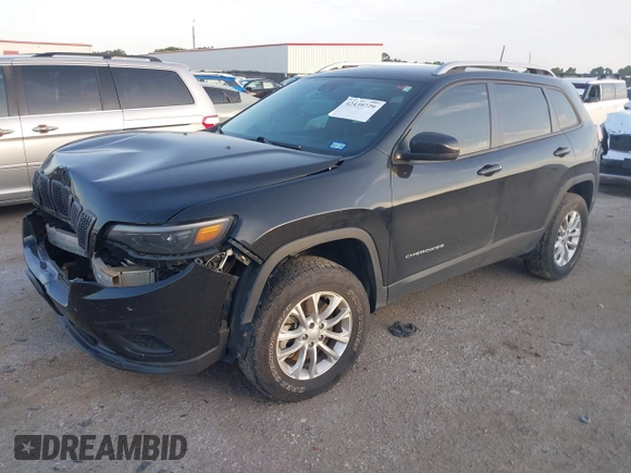 2021 Jeep Cherokee Latitude z VIN 1C4PJMCB7MD154249, wystawiony jako IAAI lot #42439729 z przebiegiem 49 152 mil mil oraz . Historia ofert i sprzedaży dostępna na DreamBid. Obrazek 2.
