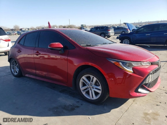 2022 Toyota Corolla Hatchback SE with VIN JTND4MBE0N3177333, listed as a Copart auction lot 41970455 with 0 mi miles and Salvage Title. Bid and sale history available at carsss.com. Image 4.