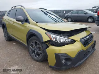 2021 Subaru Crosstrek Sport with VIN JF2GTHRC2MH231136, listed as a IAAI auction lot 41558880 with 1 mi miles. Bid and sale history available at carsss.com. Image 1.