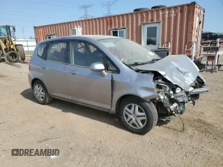 2007 Honda Fit z VIN JHMGD38497S025472, wystawiony jako Copart lot #55901095 z przebiegiem 120 216 mil mil oraz Szkoda całkowita • Salvage title. Historia ofert i sprzedaży dostępna na DreamBid. Obrazek 4.