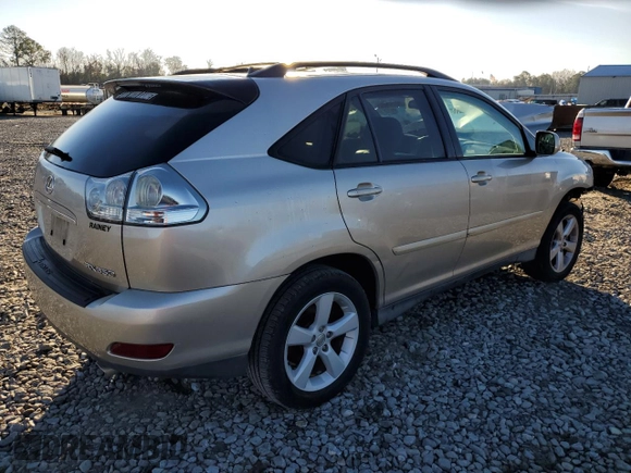 2007 Lexus RX 350 with VIN 2T2GK31U67C001046, listed as a Copart auction lot 86717984 with 181,934 mi miles and Salvage Title. Bid and sale history available at DreamBid. Image 3.