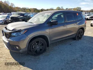 2019 Honda Passport Sport with VIN 5FNYF7H22KB000618, listed as a Copart auction lot 80560084 with Not Provided miles and Salvage Title. Bid and sale history available at carsss.com. Image 1.
