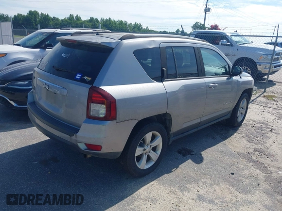 2016 Jeep Compass Sport с VIN 1C4NJDBB2GD662142, выставлен на аукционе IAAI как лот 42676965 с пробегом 180 685 миль миль и . История ставок и продаж доступна на DreamBid. Изображение 4.
