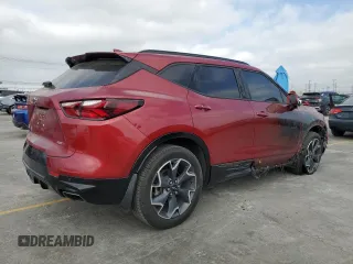 2020 Chevrolet Blazer RS with VIN 3GNKBERS6LS586163, listed as a Copart auction lot 56424945 with 68,820 mi miles and Salvage title. Bid and sale history available at DreamBid. Image 3.