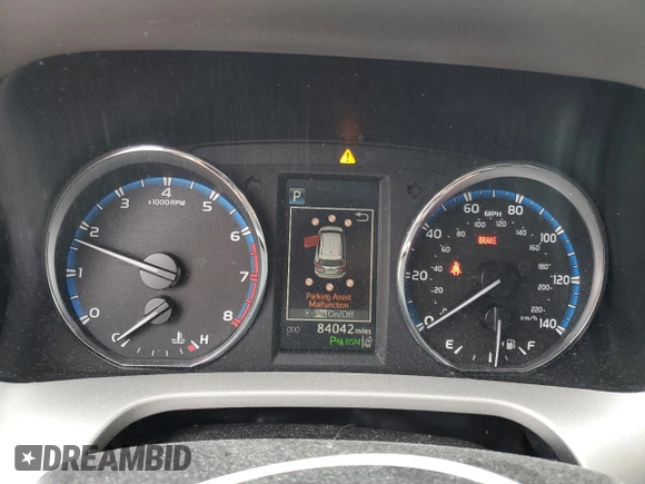 2016 Toyota RAV4 Limited with VIN 2T3DFREVXGW524075, listed as a Copart auction lot 58410135 with 84,042 mi miles and Salvage title. Bid and sale history available at DreamBid. Image 9.