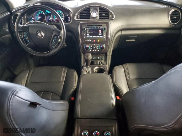 2017 Buick Enclave Leather with VIN 5GAKVBKD3HJ321978, listed as a Copart auction lot 88028605 with 154,430 mi miles and Salvage Title. Bid and sale history available at carsss.com. Image 8.