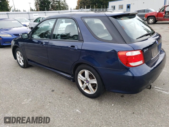 2005 Saab 9-2X Linear z VIN JF4GG61655G053249, wystawiony jako Copart lot #75904134 z przebiegiem 146 613 mil mil oraz Szkody całkowita. Historia ofert i sprzedaży dostępna na DreamBid. Obrazek 2.