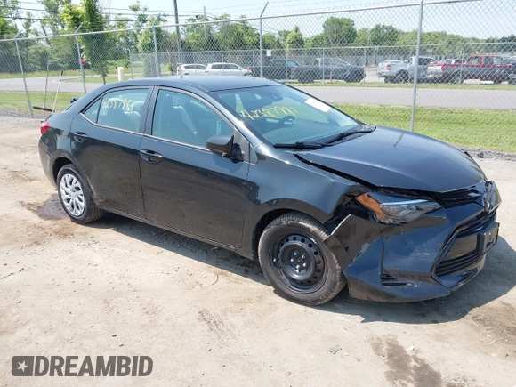 2018 Toyota Corolla L with VIN 2T1BURHE6JC041032, listed as a IAAI auction lot 42387981 with 48,094 mi miles and . Bid and sale history available at DreamBid. Image 1.