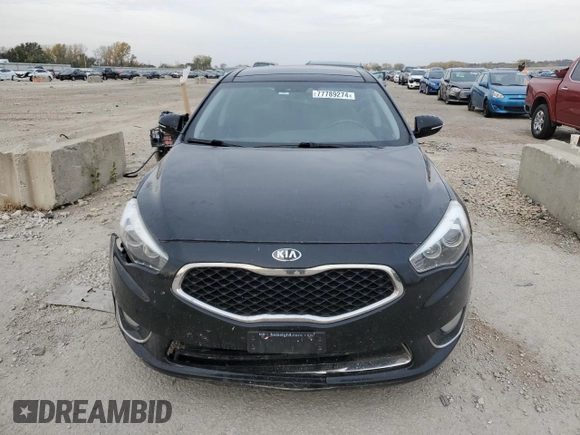 2015 Kia Cadenza Premium with VIN KNALN4D74F5176779, listed as a Copart auction lot 77789274 with 159,605 mi miles and Salvage Title. Bid and sale history available at carsss.com. Image 5.