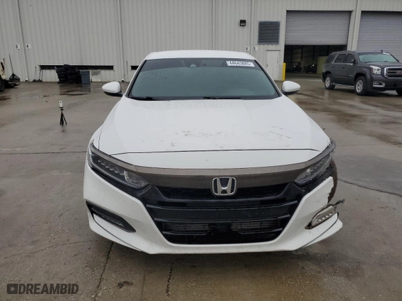 2018 Honda Accord Sedan Sport 1.5T with VIN 1HGCV1F33JA072040, listed as a Copart auction lot 44643885 with 140,466 mi miles and Salvage Title. Bid and sale history available at carsss.com. Image 5.