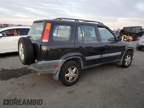 1999 Honda CR-V EX with VIN JHLRD1866XC043652, listed as a Copart auction lot 81347014 with 192,760 mi miles and Salvage Title. Bid and sale history available at carsss.com. Image 3.