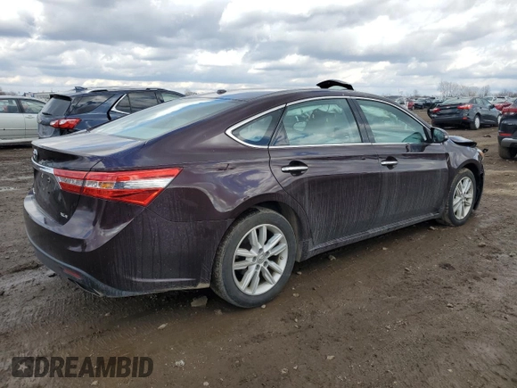 2014 Toyota Avalon Limited with VIN 4T1BK1EB6EU123347, listed as a Copart auction lot 46988545 with 79,832 mi miles and Salvage Title. Bid and sale history available at carsss.com. Image 3.