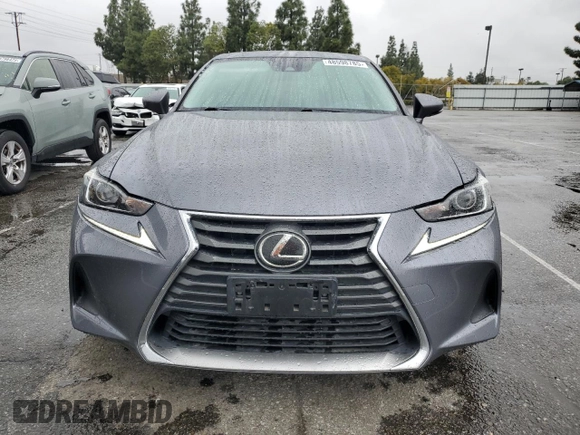 2019 Lexus IS with VIN JTHBA1D2XK5090799, listed as a Copart auction lot 48598785 with 22,079 mi miles and Salvage Title. Bid and sale history available at carsss.com. Image 5.
