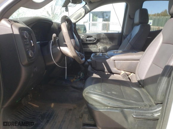 2019 Chevrolet Silverado 1500 Work Truck with VIN 1GCRYAEF7KZ363896, listed as a Copart auction lot 76528094 with 91,975 mi miles and Salvage Title. Bid and sale history available at carsss.com. Image 7.