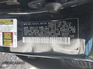2013 Toyota Corolla L with VIN 2T1BU4EE6DC118946, listed as a IAAI auction lot 42076663 with 92,915 mi miles and . Bid and sale history available at DreamBid. Image 9.