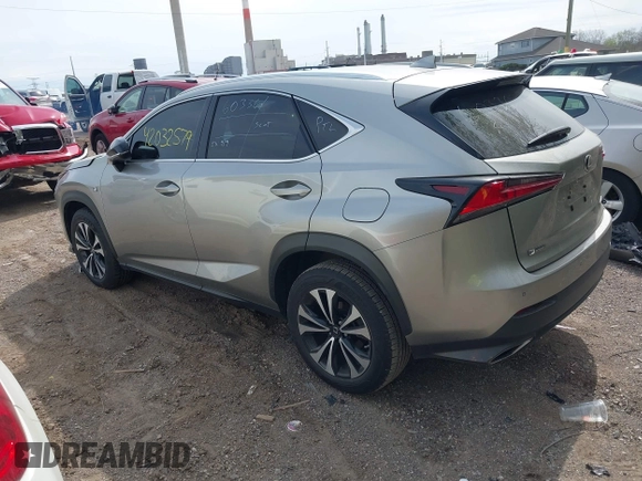 2021 Lexus NX 300 F Sport с VIN JTJSARDZ5M2243541, выставлен на аукционе IAAI как лот 42032579 с пробегом 46 760 миль миль и . История ставок и продаж доступна на DreamBid. Изображение 3.