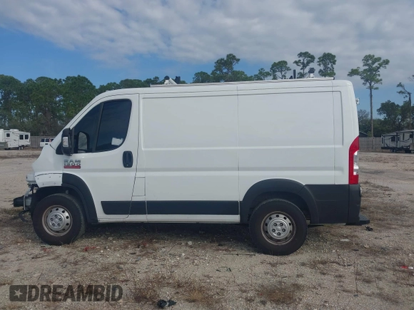 2022 Ram ProMaster Cargo with VIN 3C6LRVNG6NE127928, listed as a IAAI auction lot 41499671 with 36,846 mi miles and . Bid and sale history available at DreamBid. Image 15.