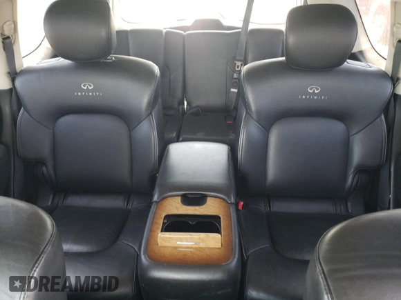 2012 Infiniti QX56 7-passenger z VIN JN8AZ2NE8C9018843, wystawiony jako Copart lot #59578865 z przebiegiem 147 128 mil mil oraz Czysty tytuł • Clean title. Historia ofert i sprzedaży dostępna na DreamBid. Obrazek 10.