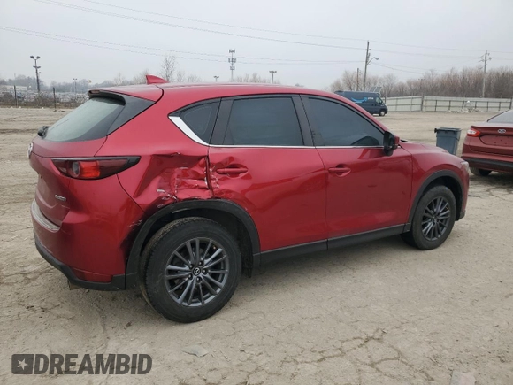 2020 Mazda CX-5 Sport with VIN JM3KFABM4L0735007, listed as a Copart auction lot 45276975 with 54,720 mi miles and Salvage Title. Bid and sale history available at carsss.com. Image 3.