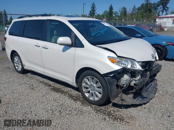 2015 Toyota Sienna Limited с VIN 5TDDK3DC6FS114592, выставлен на аукционе IAAI как лот 42369139 с пробегом 134 436 миль миль и . История ставок и продаж доступна на DreamBid. Изображение 1.