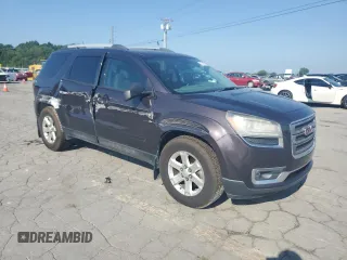 2015 GMC Acadia SLE with VIN 1GKKVPKD0FJ258318, listed as a Copart auction lot 62149095 with 50,864 mi miles and Salvage title. Bid and sale history available at DreamBid. Image 4.