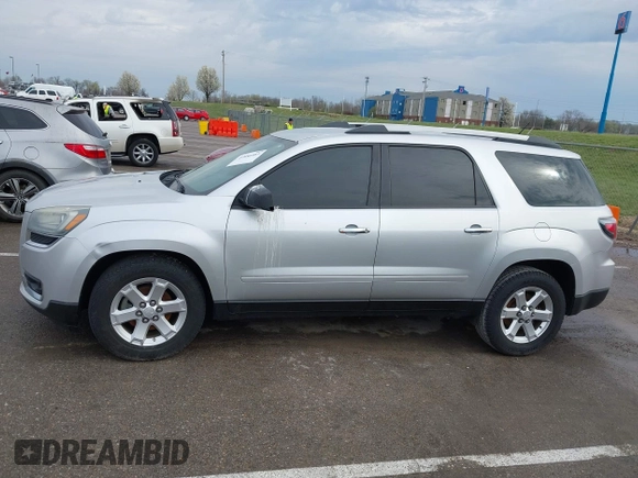 2015 GMC Acadia SLE with VIN 1GKKRPKD1FJ206815, listed as a IAAI auction lot 41886983 with 242,464 mi miles. Bid and sale history available at carsss.com. Image 14.