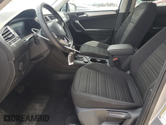 2024 Volkswagen Tiguan S with VIN 3VVFB7AX6RM041804, listed as a Copart auction lot 56154135 with 43,515 mi miles and Clean Title. Bid and sale history available at DreamBid. Image 7.