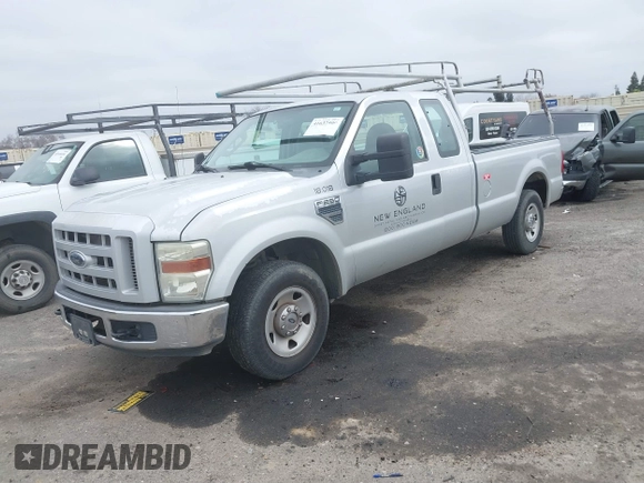 2008 Ford Super Duty F-250 SRW XL with VIN 1FTSX20Y48EC46974, listed as a IAAI auction lot 41637500 with 224,489 mi miles. Bid and sale history available at carsss.com. Image 21.