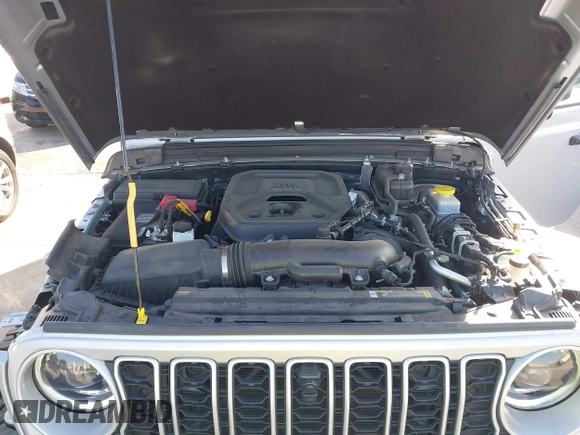 2024 Jeep Wrangler Sahara with VIN 1C4PJXEN7RW103564, listed as a IAAI auction lot 41997651 with 16,529 mi miles and . Bid and sale history available at carsss.com. Image 10.