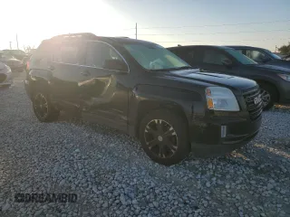 2017 GMC Terrain SLE with VIN 2GKFLTE37H6262823, listed as a Copart auction lot 45183345 with 106,166 mi miles and Salvage Title. Bid and sale history available at carsss.com. Image 4.