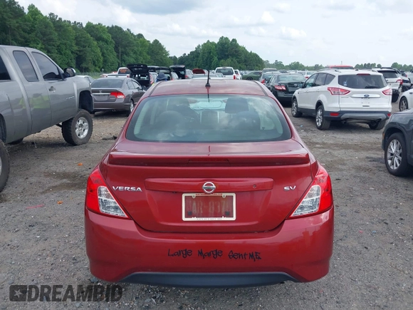 2019 Nissan Versa SV with VIN 3N1CN7AP5KL835880, listed as a IAAI auction lot 42500455 with 106,315 mi miles and . Bid and sale history available at DreamBid. Image 16.