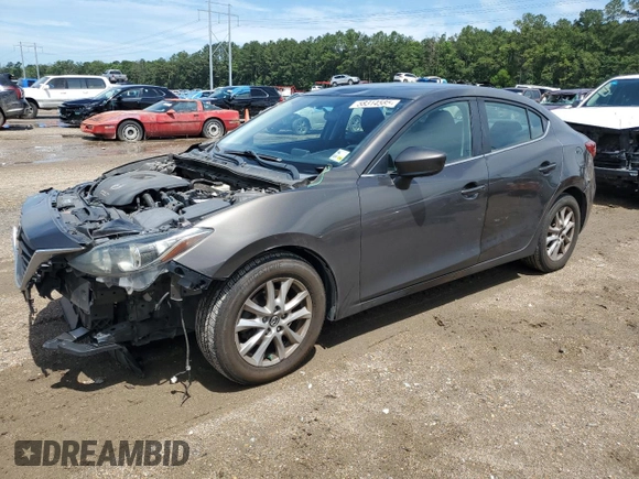 2014 Mazda 3 i Touring z VIN 3MZBM1V7XEM100522, wystawiony jako Copart lot #58314585 z przebiegiem 78 548 mil mil oraz Szkoda całkowita • Salvage title. Historia ofert i sprzedaży dostępna na DreamBid. Obrazek 1.