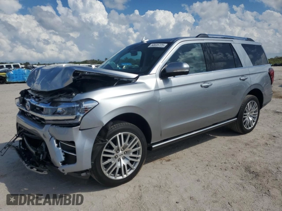 2024 Ford Expedition Limited with VIN 1FMJU1K88REA02821, listed as a Copart auction lot 50835725 with 37,501 mi miles and Salvage Title. Bid and sale history available at carsss.com. Image 1.