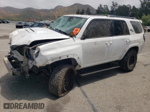 2019 Toyota 4Runner SR5 with VIN JTEBU5JR9K5695720, listed as a Copart auction lot 60170145 with Not provided miles and Salvage title. Bid and sale history available at DreamBid. Image 1.