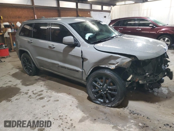 2022 Jeep Grand Cherokee WK Laredo X with VIN 1C4RJFAG4NC124782, listed as a Copart auction lot 73650314 with 35,710 mi miles and Salvage Title. Bid and sale history available at carsss.com. Image 4.