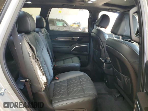 2025 Kia Telluride SX X-Line with VIN 5XYP5DGC2SG591453, listed as a Copart auction lot 55469695 with 4,027 mi miles and Salvage title. Bid and sale history available at DreamBid. Image 11.